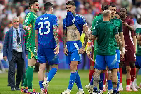 Italy's Gianluca Scamacca